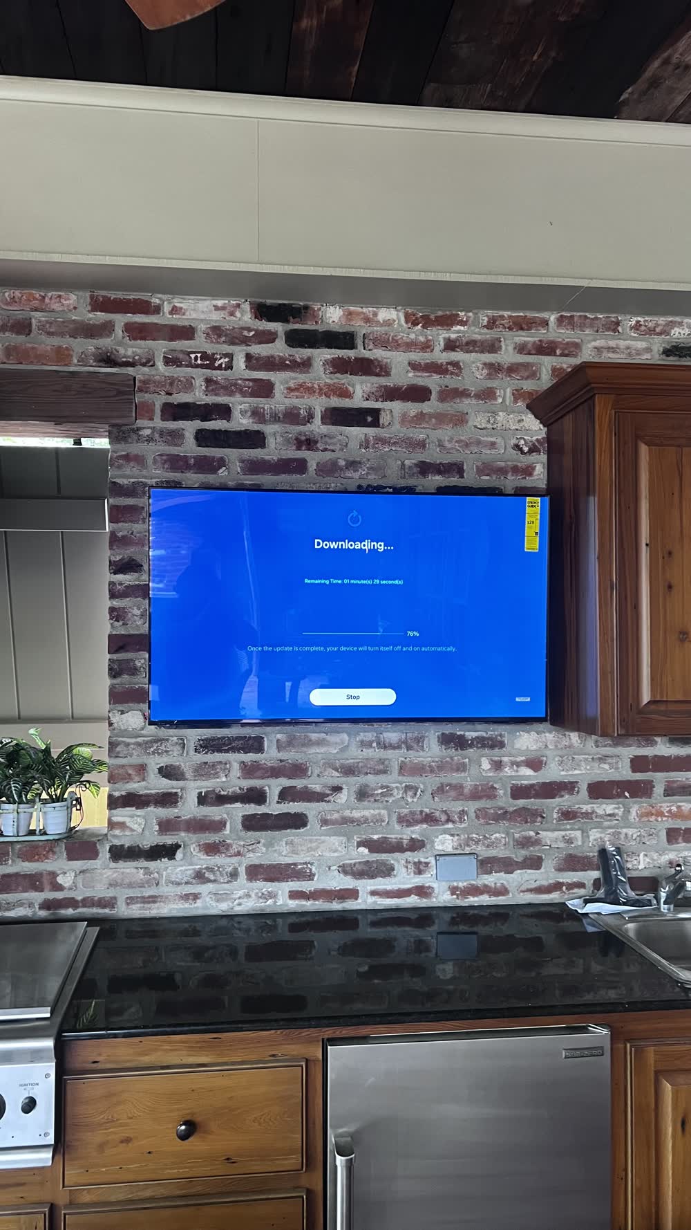Special Surface TV Installation